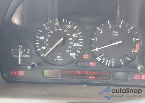 1995 BMW 540 I Automatic из США, поврежденный, VIN WBAHE6326SGF31699